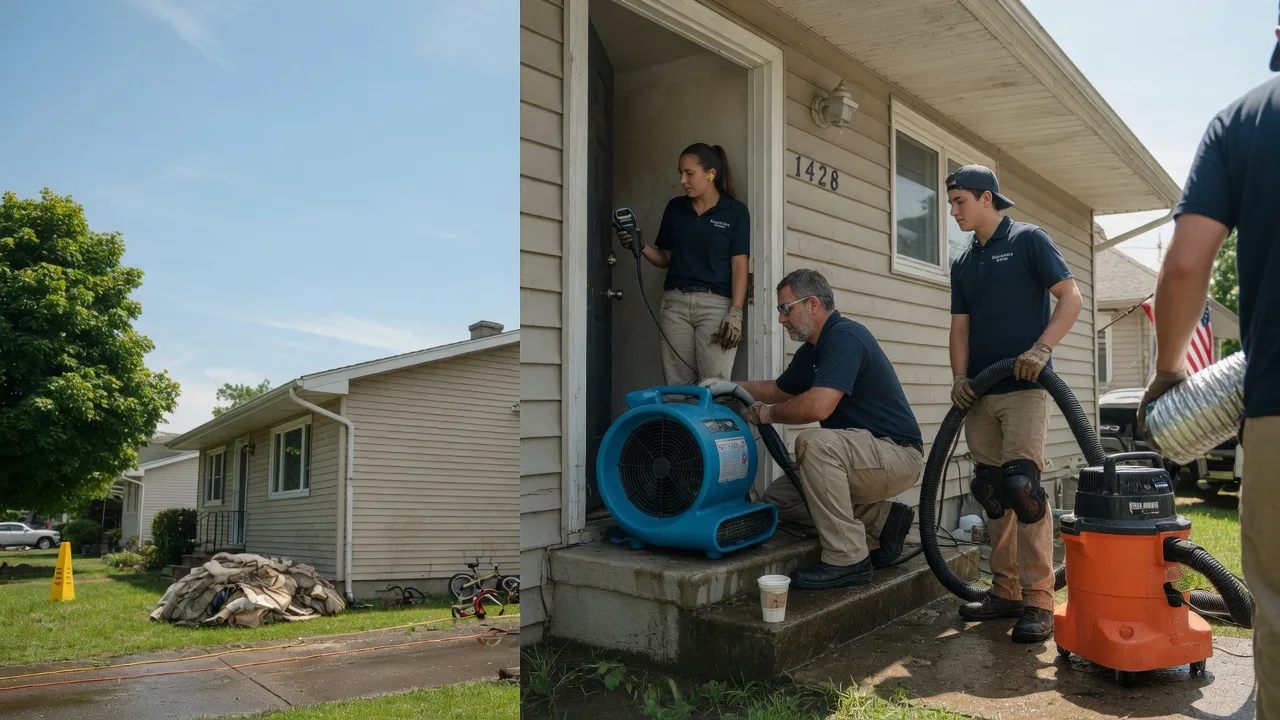 Water Damage Restoration in Brighton, IL near me